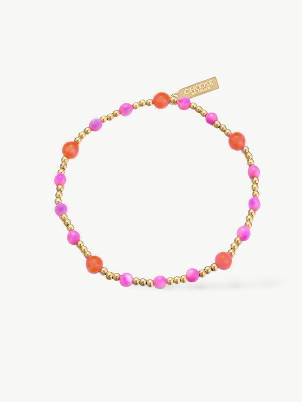 Bubbel Bracelet Mixed Pink