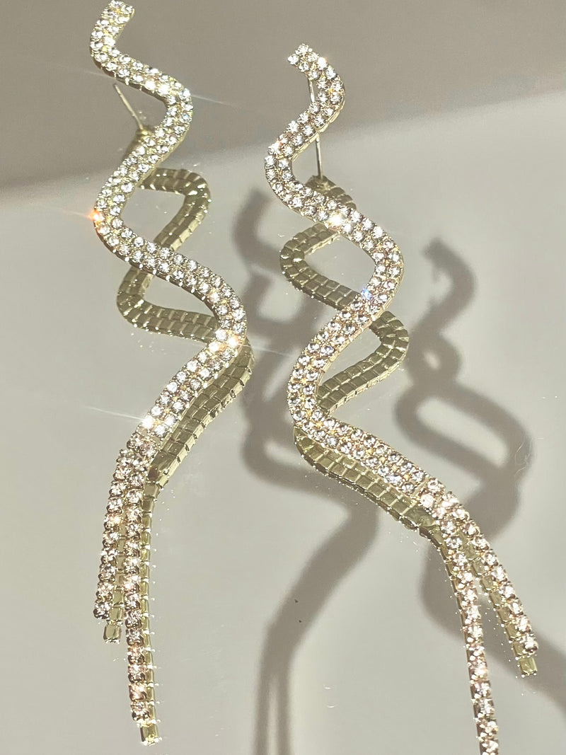 The Frozen Snake Earrings