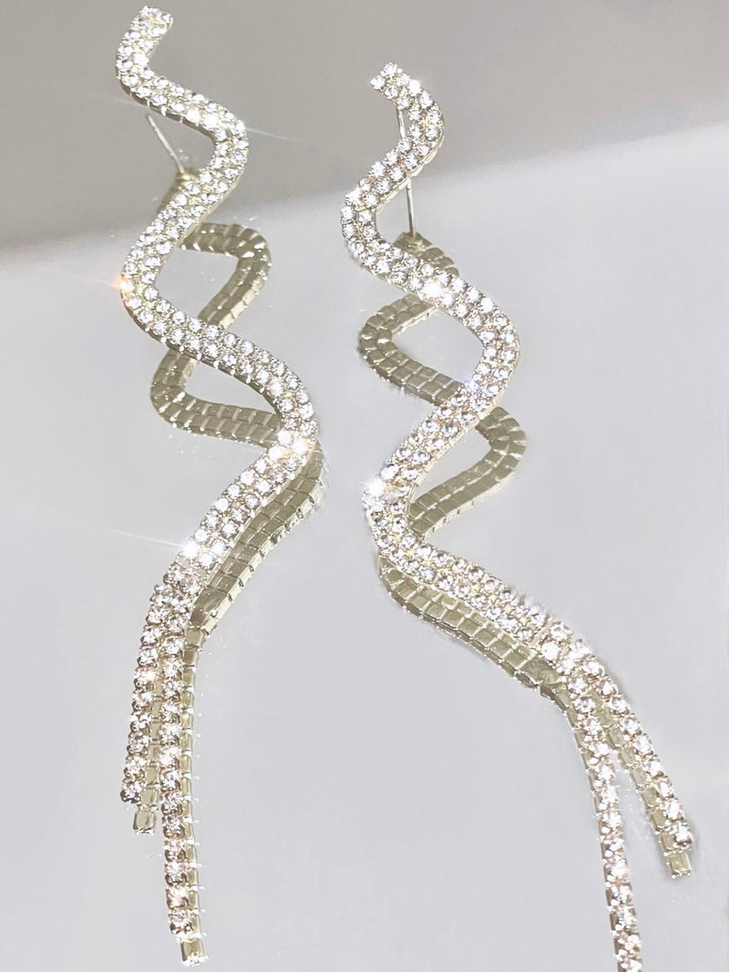 The Frozen Snake Earrings