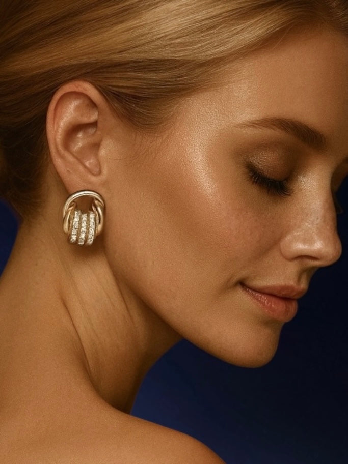 The Trinity Knot Earrings