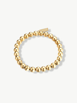 Bubbel Bracelet Gold 8mm