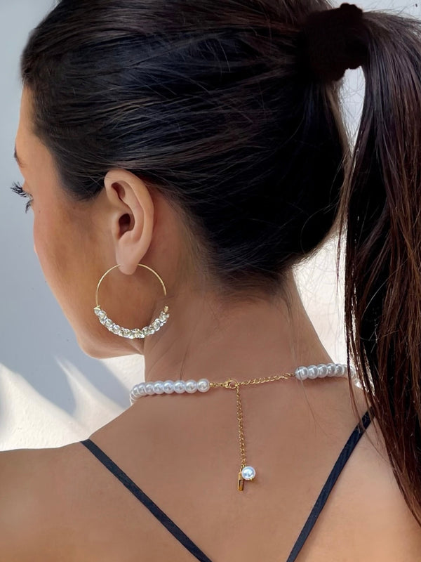 The Frozen Hoop Earrings