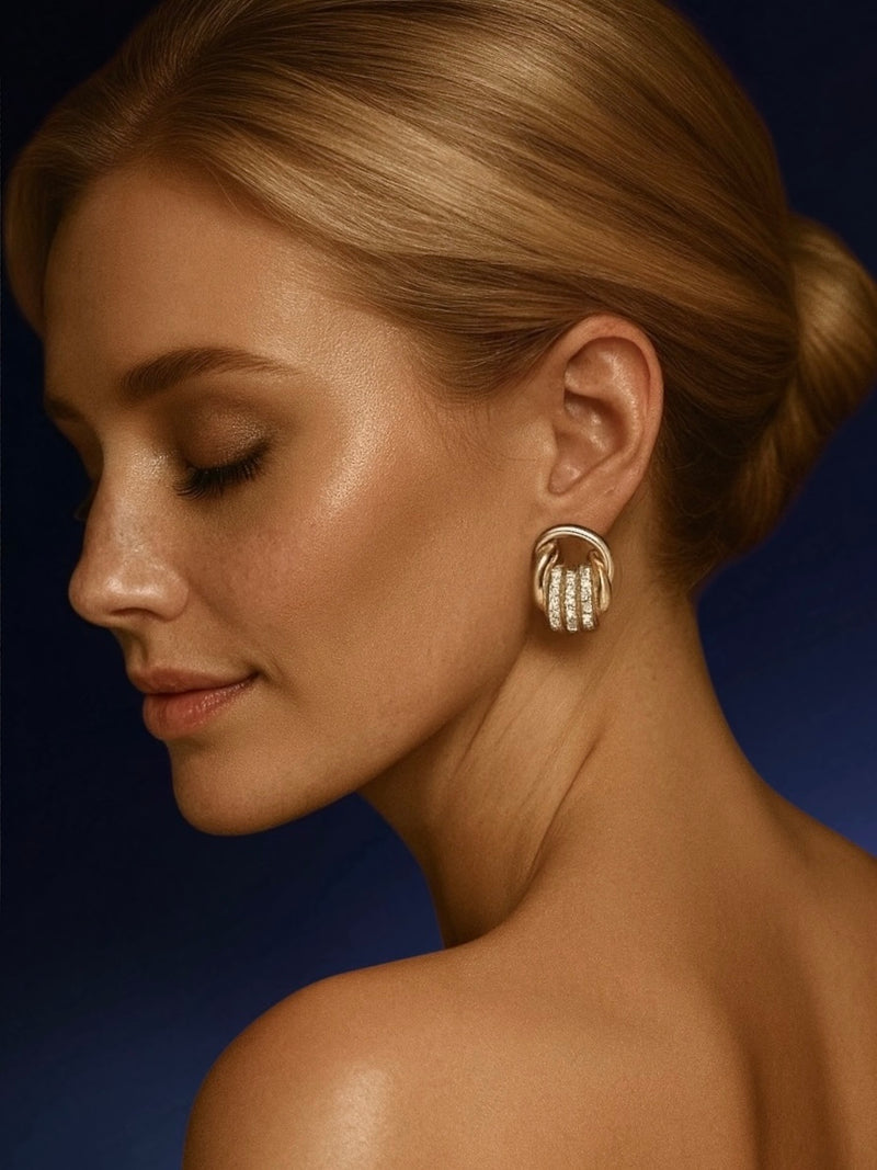 The Trinity Knot Earrings