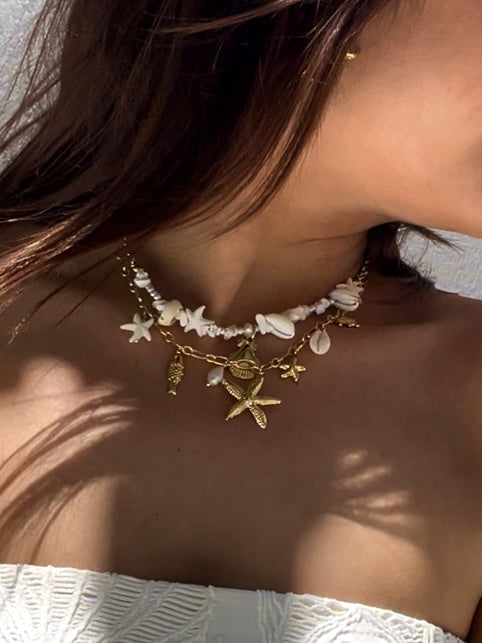 Seastar Charm Necklace