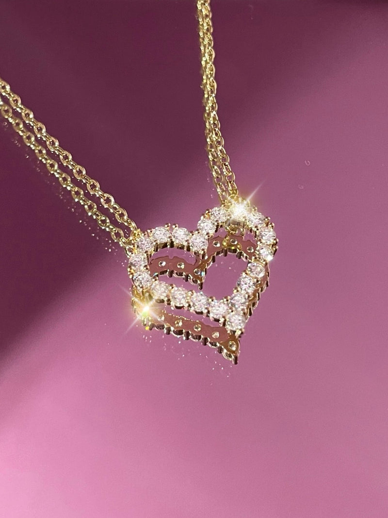 Diamond Heart Necklace