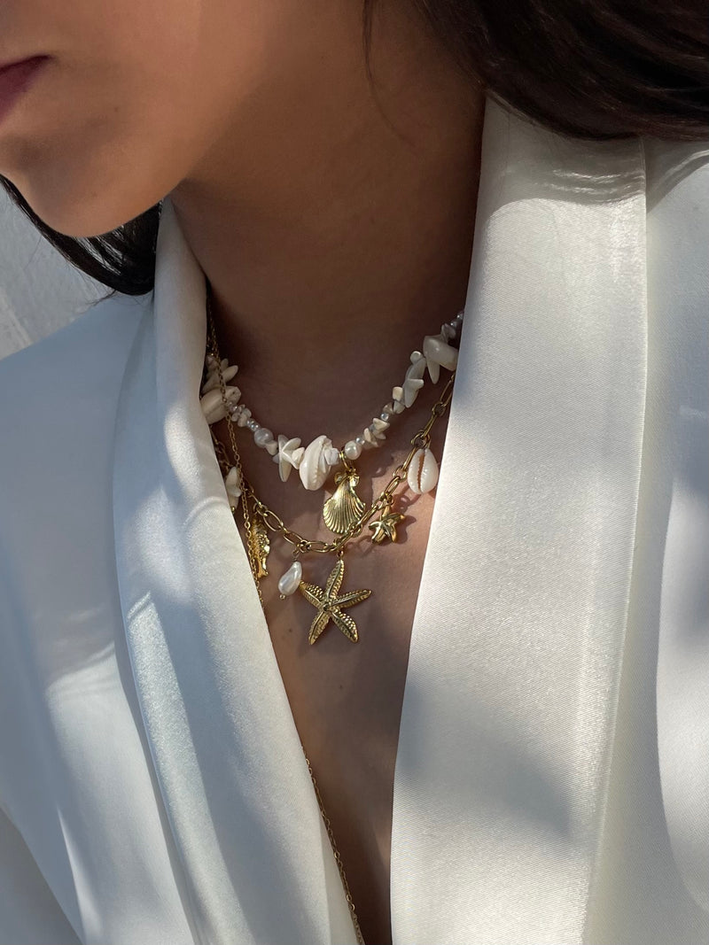 Seastar Charm Necklace