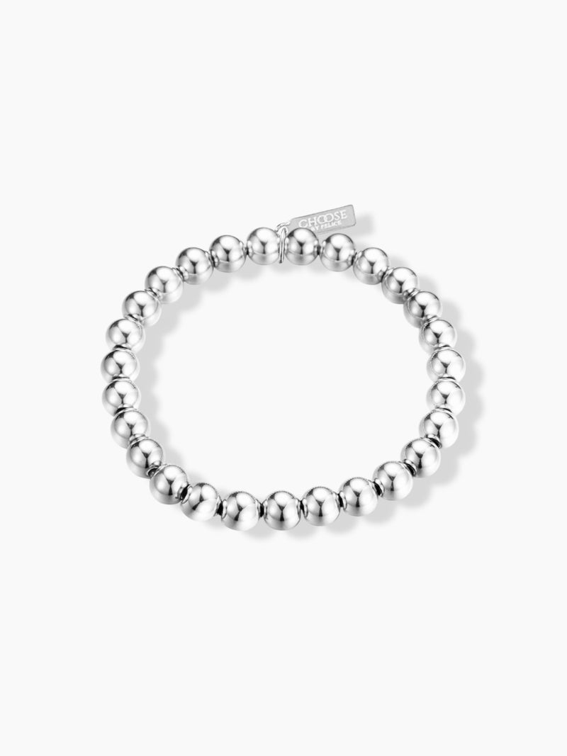 Bubbel Bracelet Silver 8mm