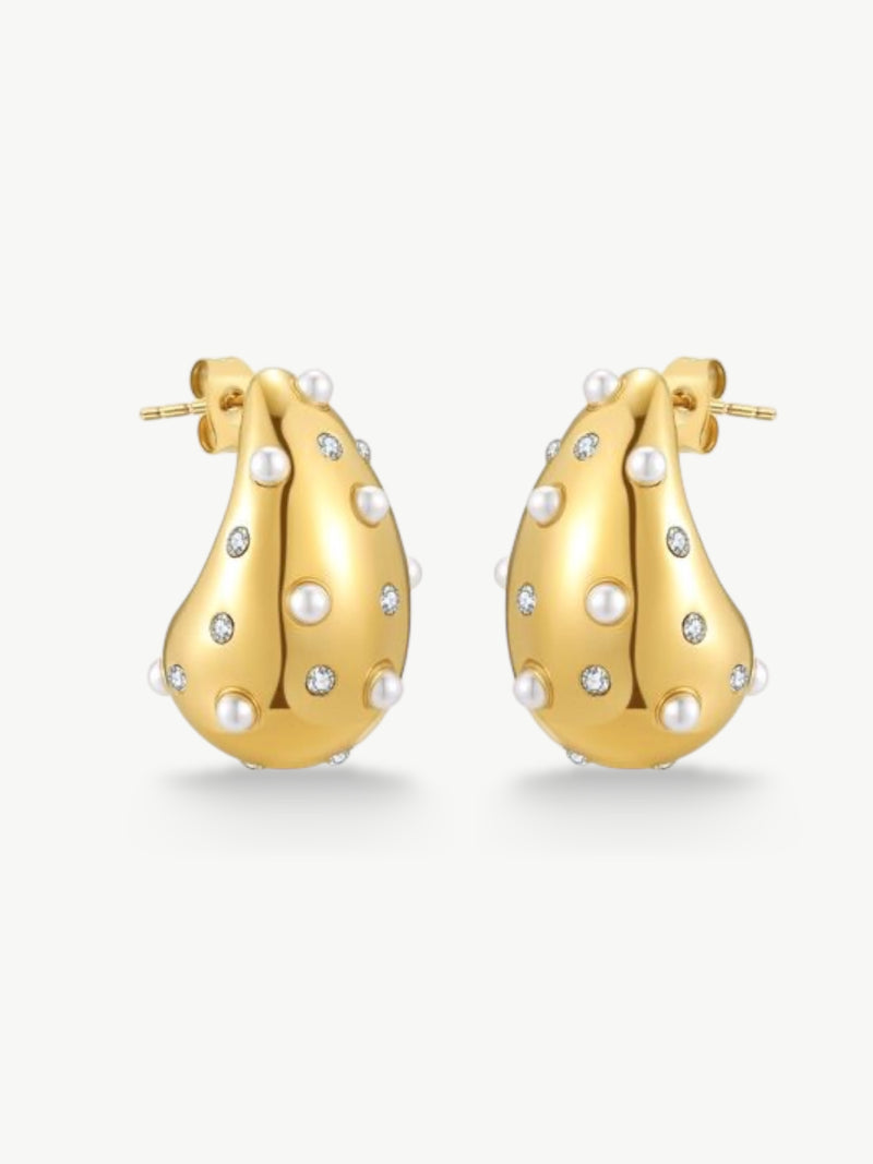 Luxurious Hailey Teardrop Earrings