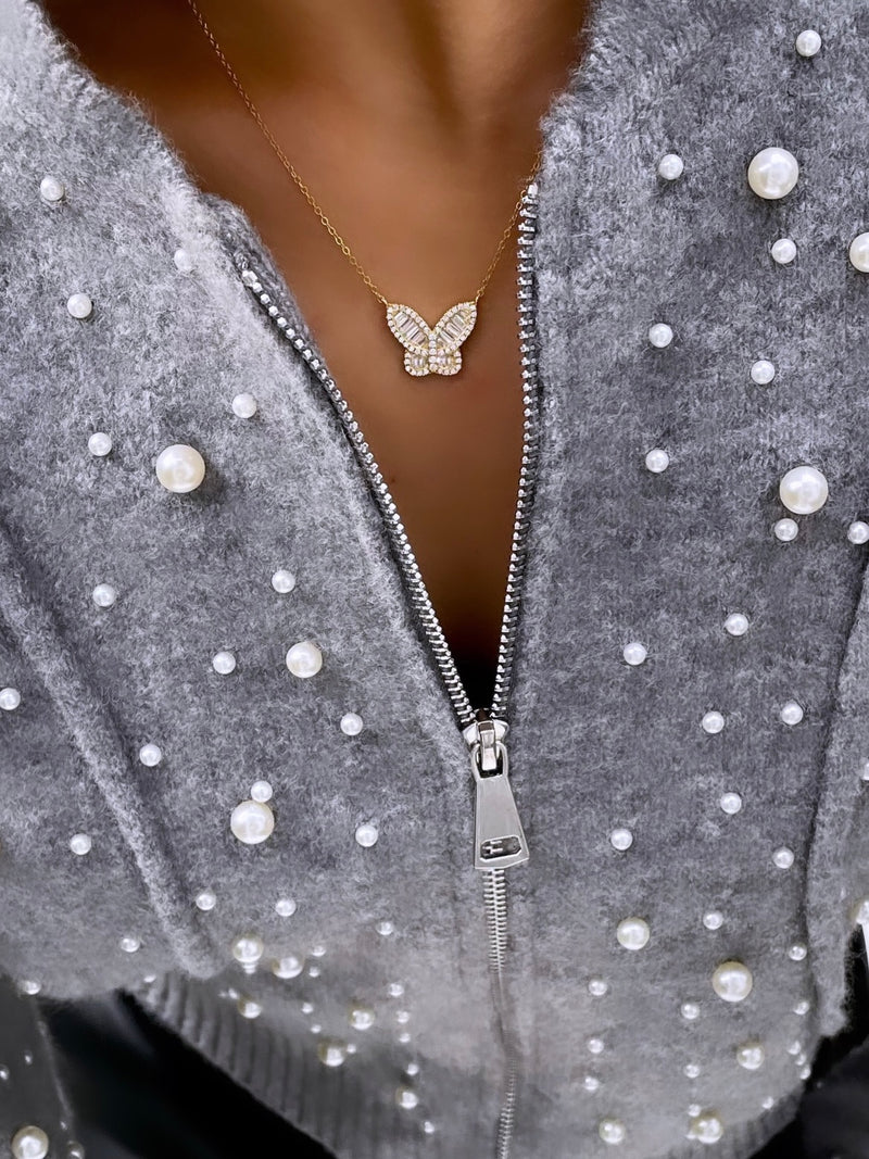 Dazzling Butterfly Necklace