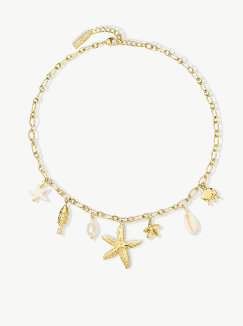 Seastar Charm Necklace