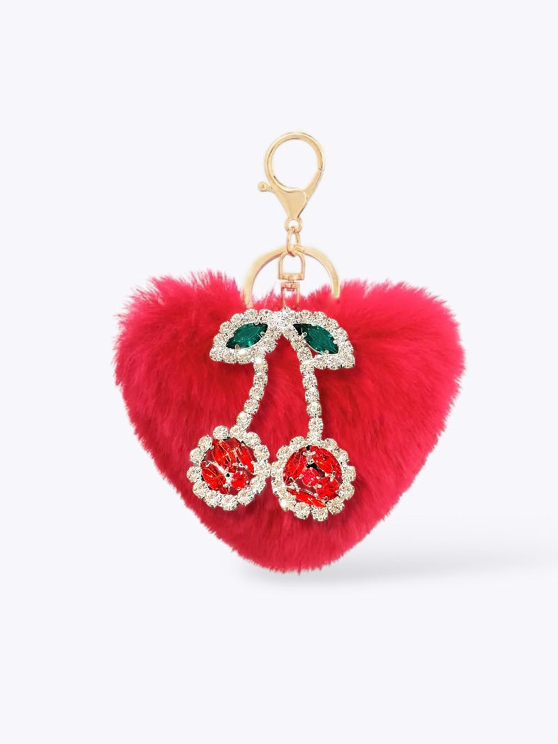 bag charm cherry | cherry bag charm | bag charms glitter | bag charm cherries| bag charm accessories