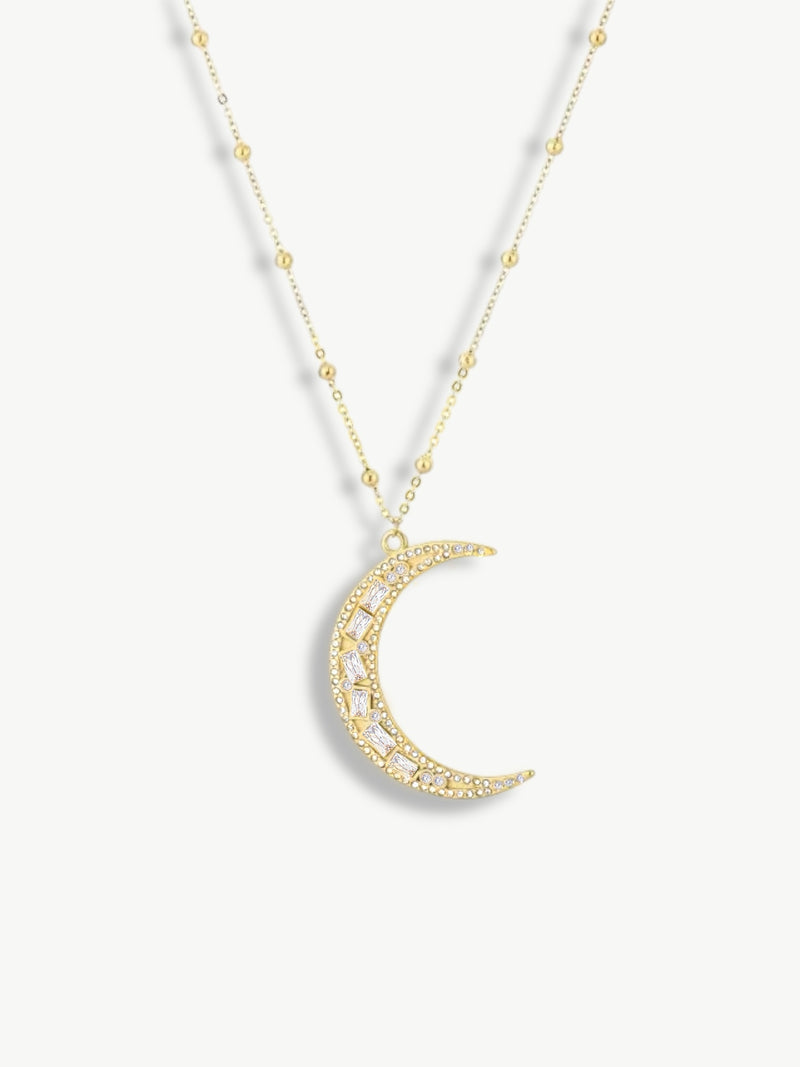 Beautiful moon necklace 