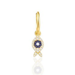 Luxurious Fish Hoop Earring