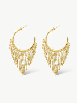 Cowboy Carter earrings gold- statement earrings gold- earrings Cowboy Carter- earrings seen on Instagram 