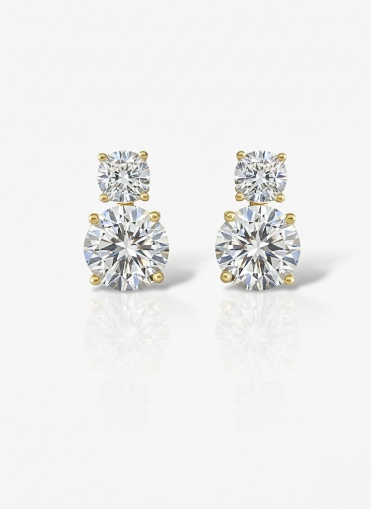 The Grace Kelly Stud Earrings