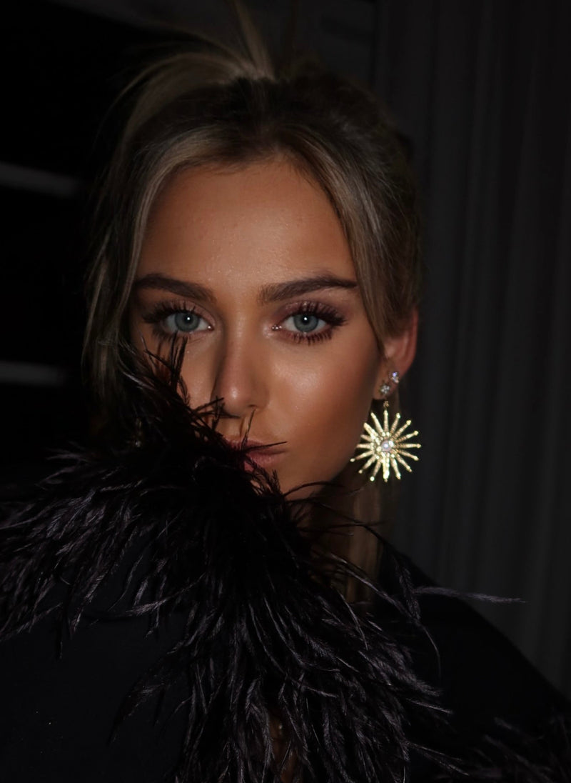 Pearly Star Earrings