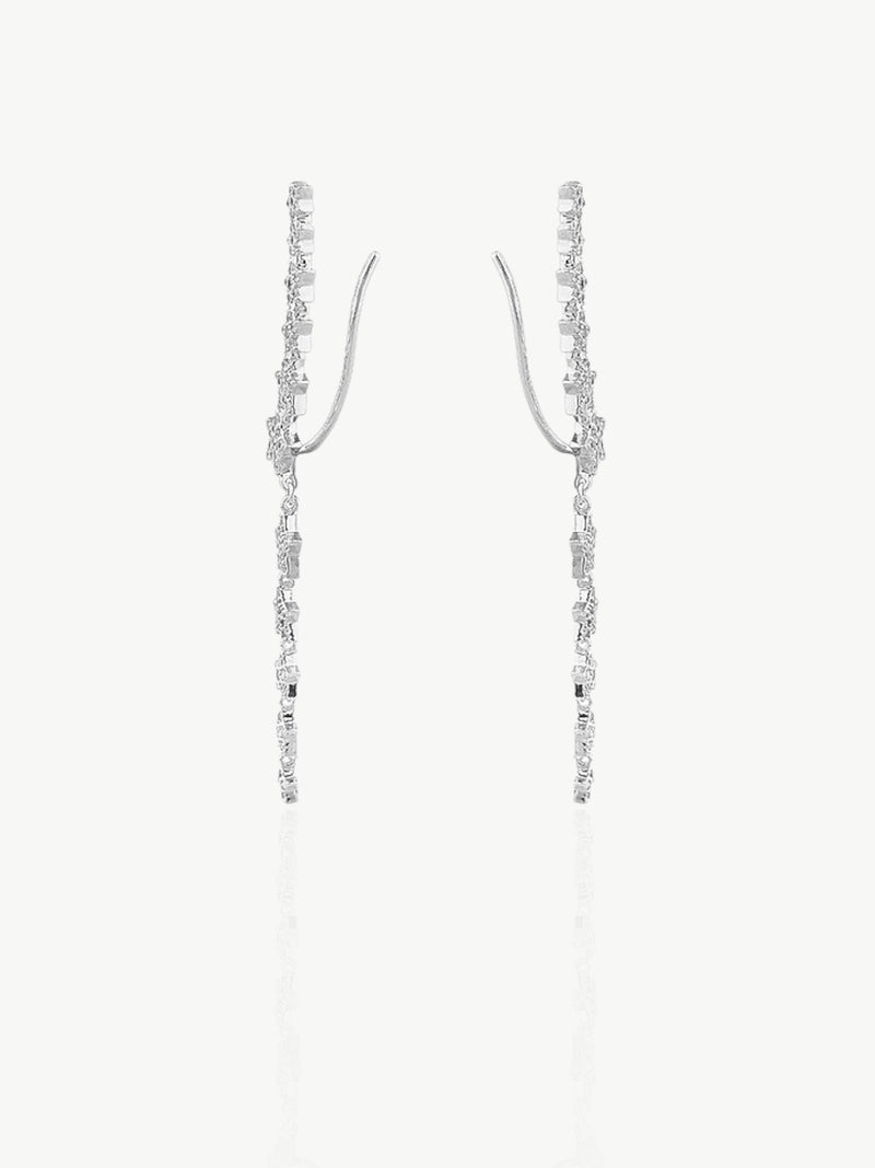 Dazzling Star Climber Earrings