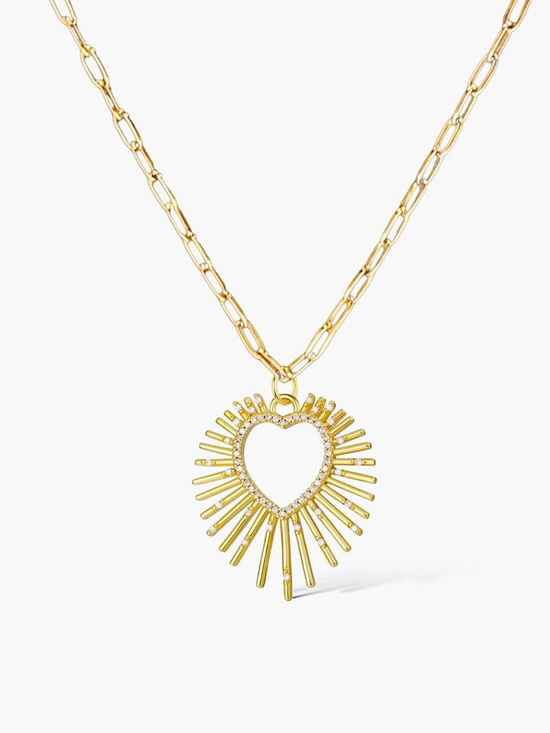 Sunny Heart Necklace