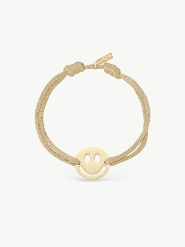 Smiley Satin Bracelet