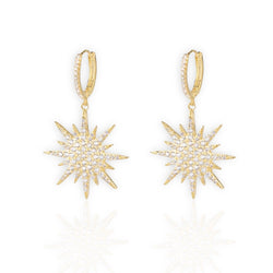 Sparkling Star Earring Gold