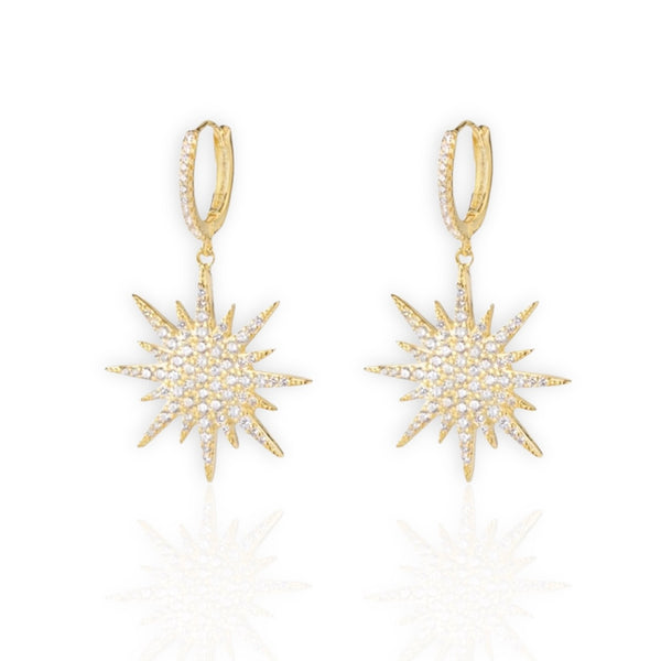 Sparkling Star Earring Gold