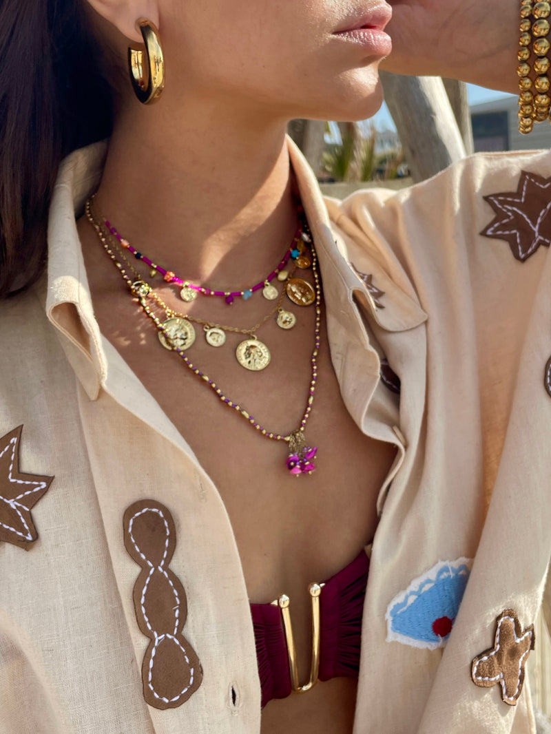 Dazzling Coin Necklace