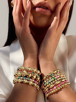 Bold Riviera Bubbel Bracelet Pastel