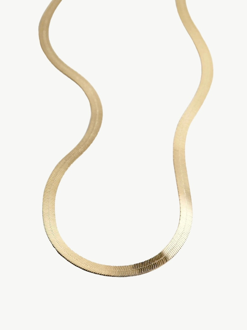 Snake Necklace Gold