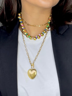 A Heart Of Gold Necklace