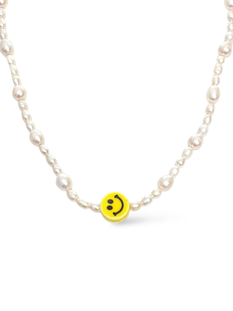 Pearl Smiley Necklace
