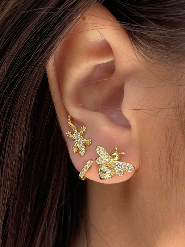Queen Bee Stud Earring