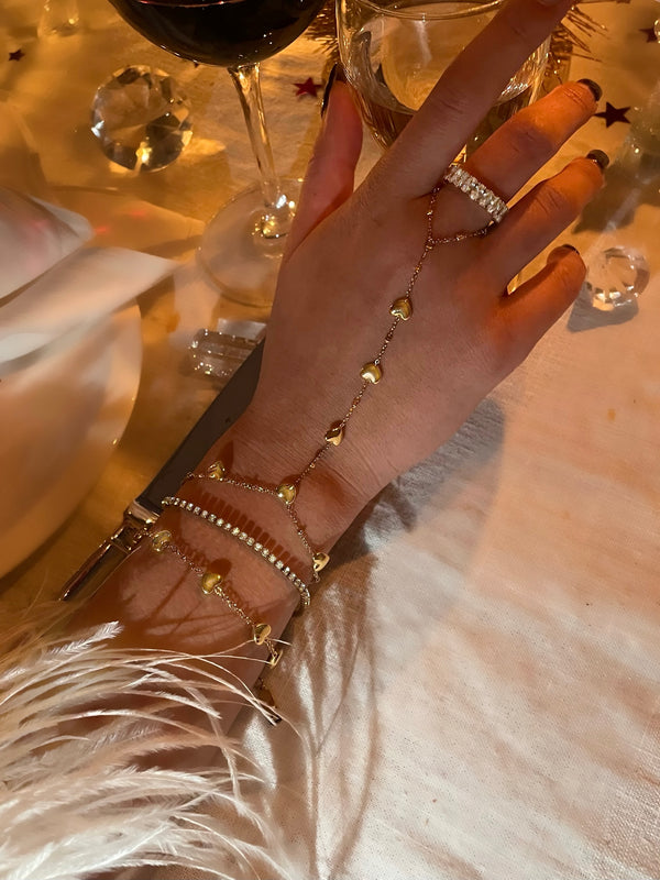 Hand ketting armband - handketting- Franky handchain 