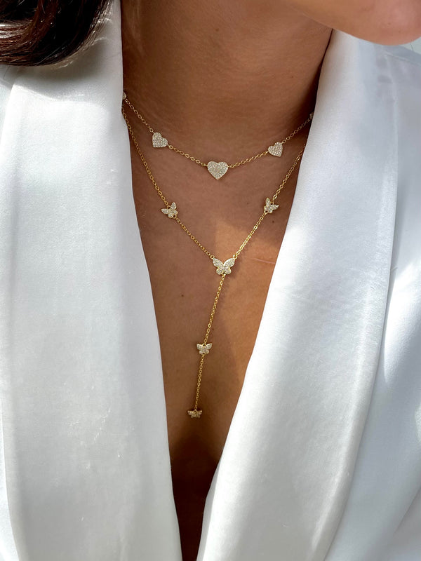 Gift ideas for her| gift ideas for girlfriend|mothers day gift ideas|heart necklace gold|necklace with heart charms|ketting met hartjes|leuke hartjes ketting|moederdag kado tips 2023