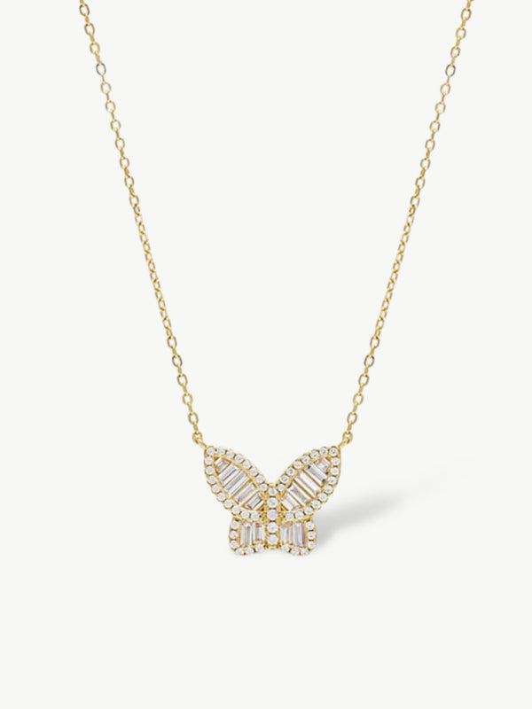 Dazzling Butterfly Necklace Small
