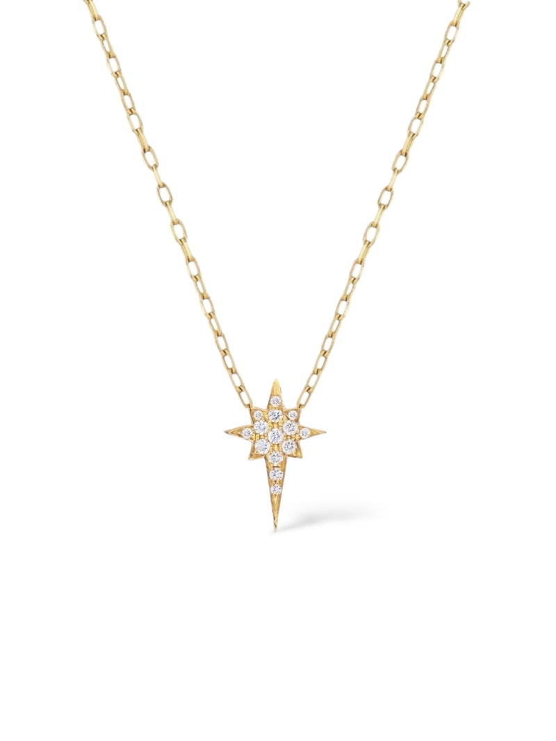 Northern Star Necklace Gold