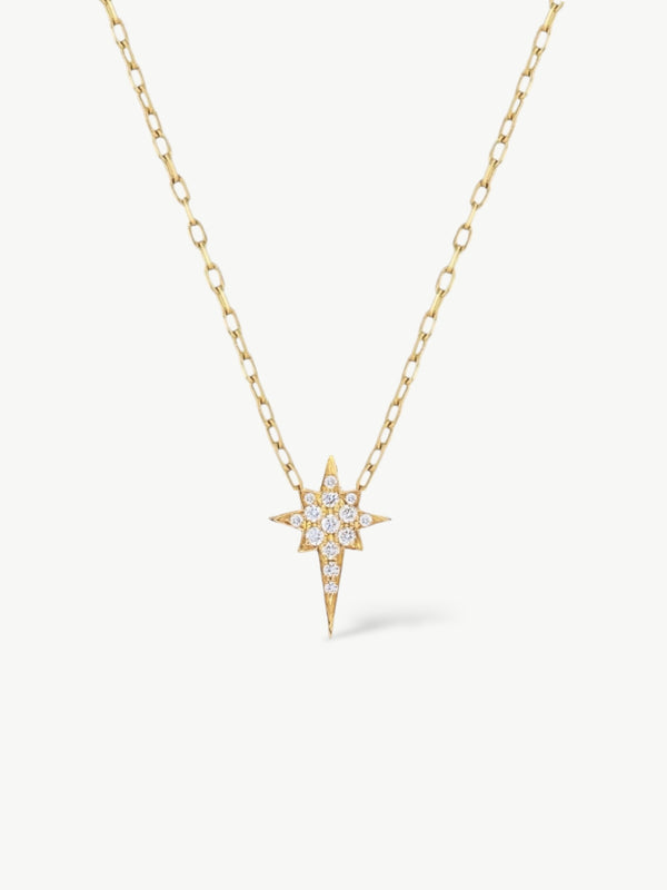 Northern Star Necklace Gold