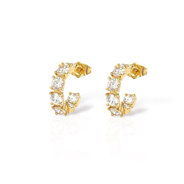 The Kylie Hoop Earrings Small