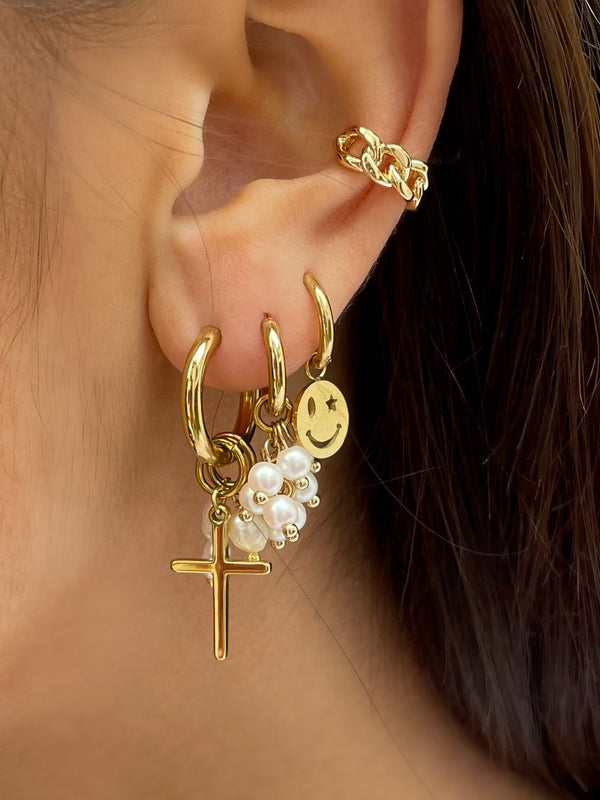 La Cruz Pearl Earring