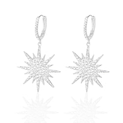 Sparkling Star Earrings