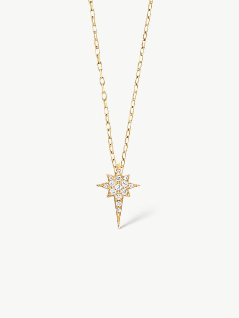 Northern Star Necklace Gold