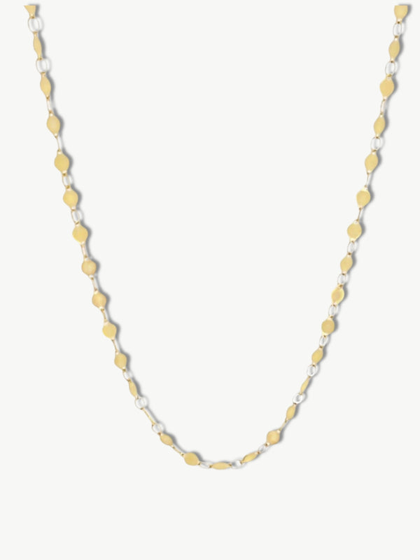 Golden Disc Necklace