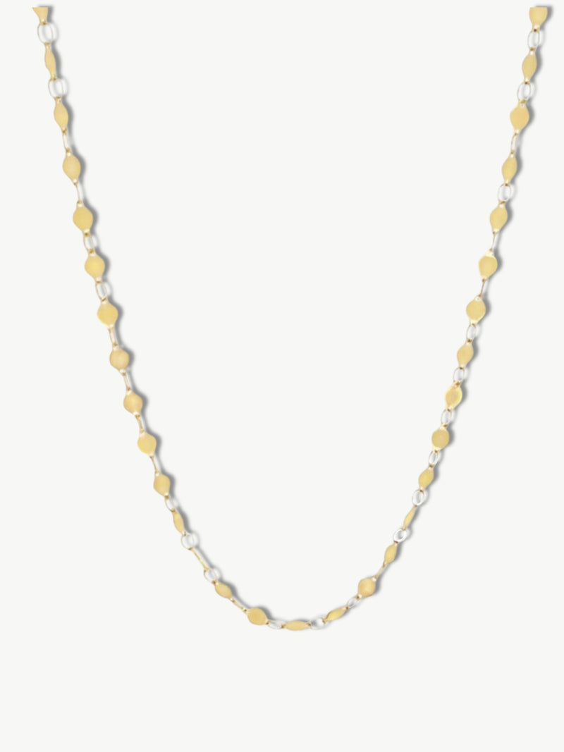 Golden Disc Necklace