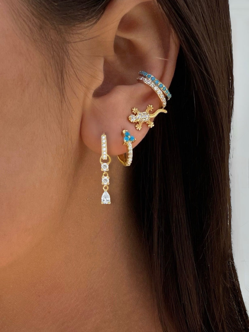 Classic Ear Cuff Turquoise