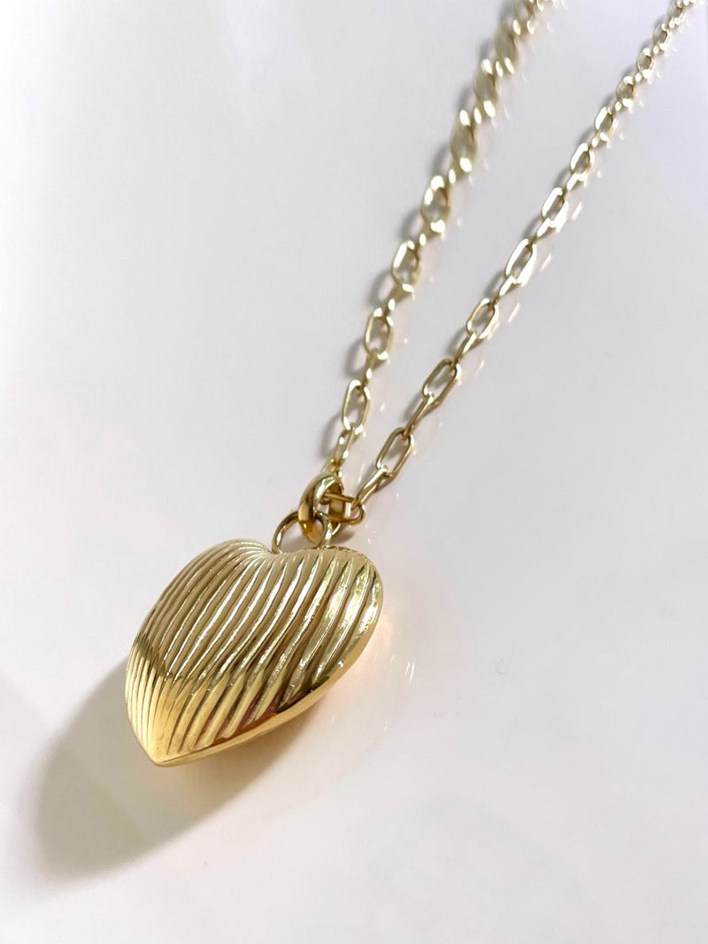 A Heart Of Gold Necklace