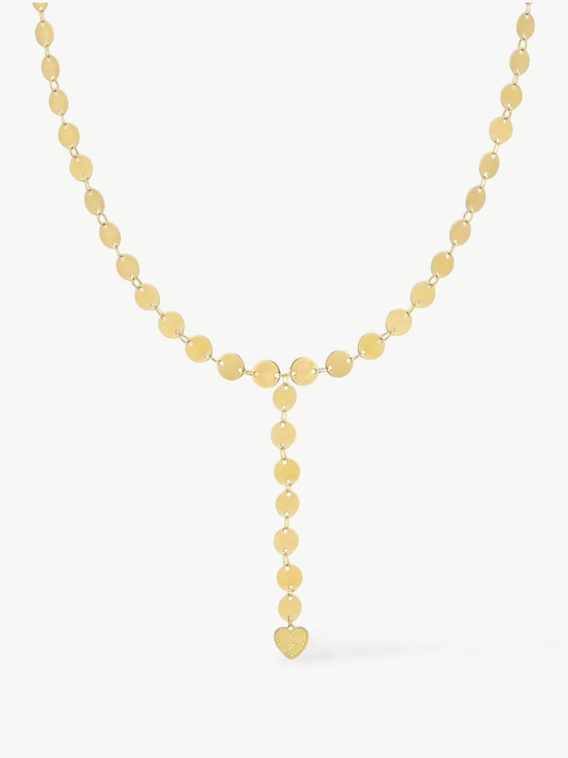 Bold Golden Y Chain Necklace