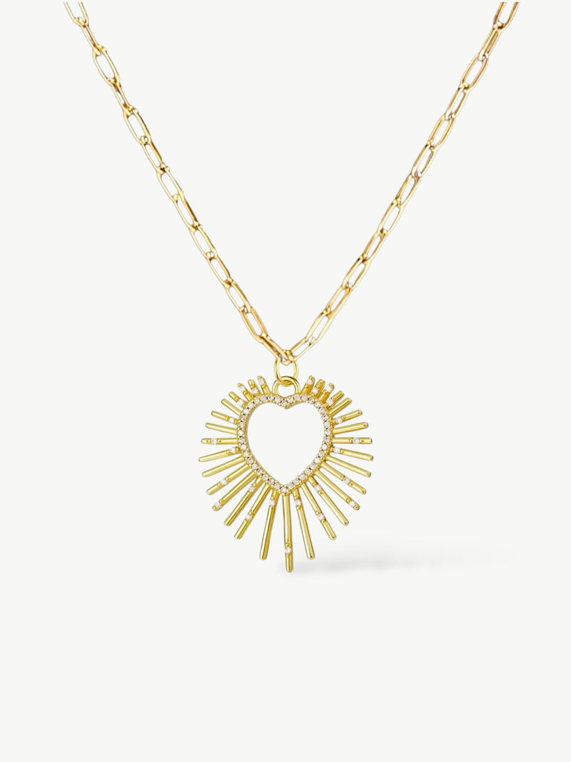 Sunny Heart Necklace