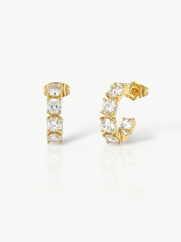 The Kylie Hoop Earrings Small