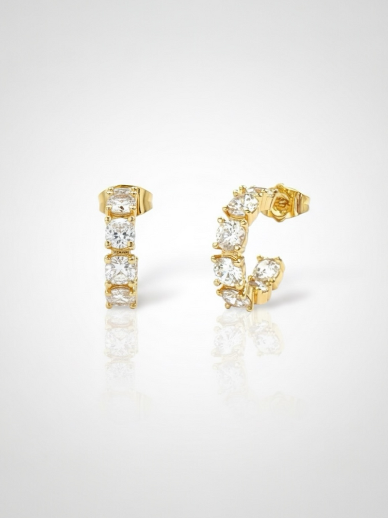 The Kylie Hoop Earrings Small