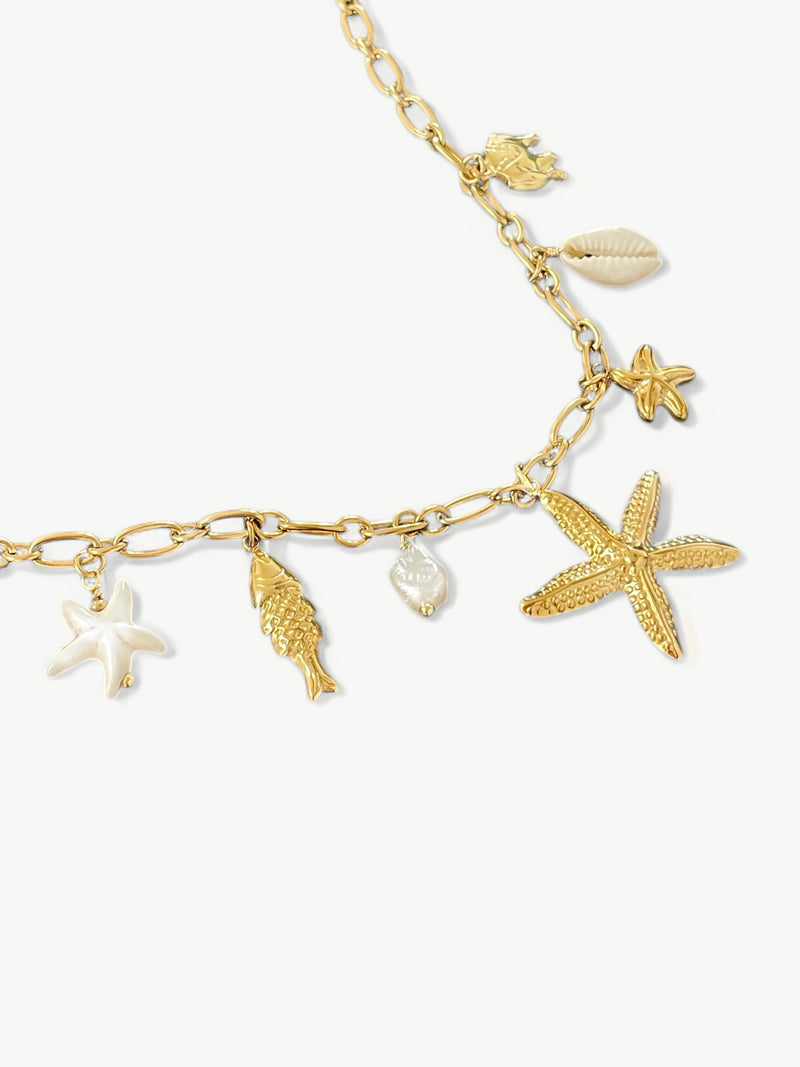 Seastar Charm Necklace
