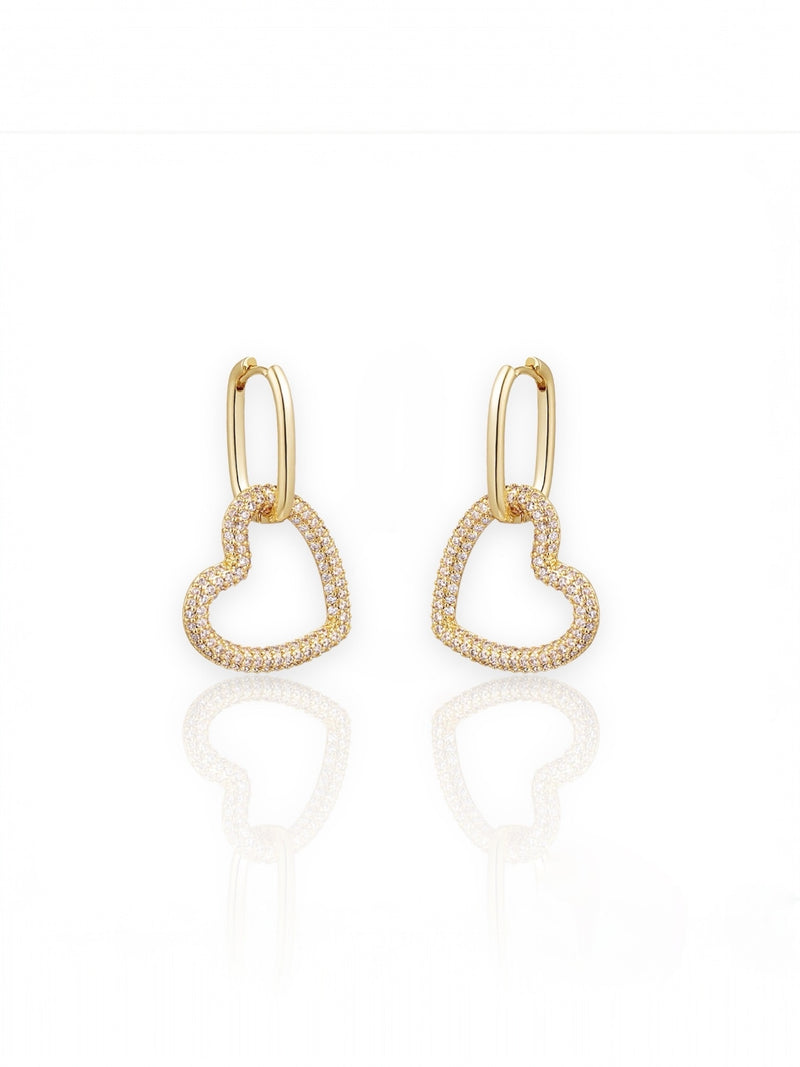 Luxury Heart Earrings
